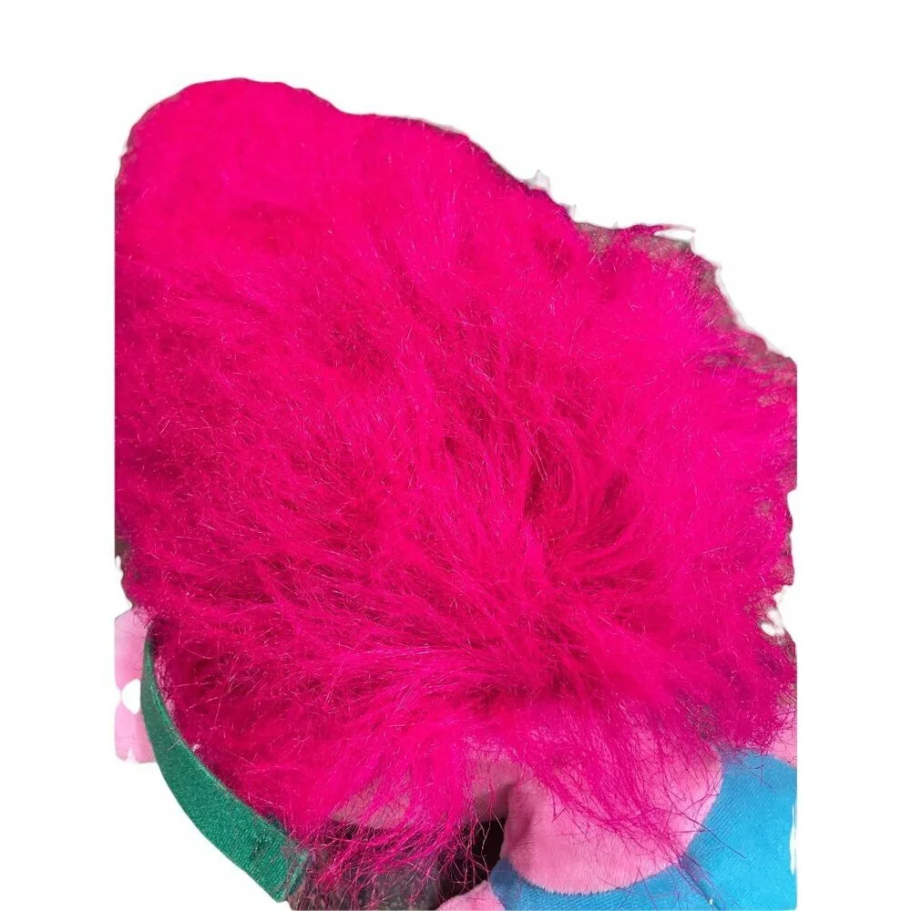 Build-A-Bear Workshop Trolls Poppy Plush Doll Pink Blue 24